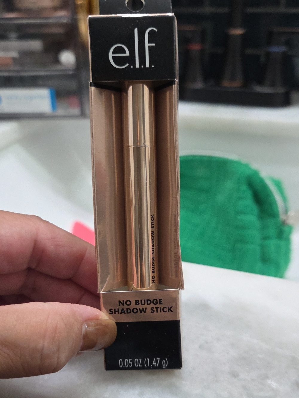 e.l.f. No Budge Shadow Stick - Rose Gold Metallic